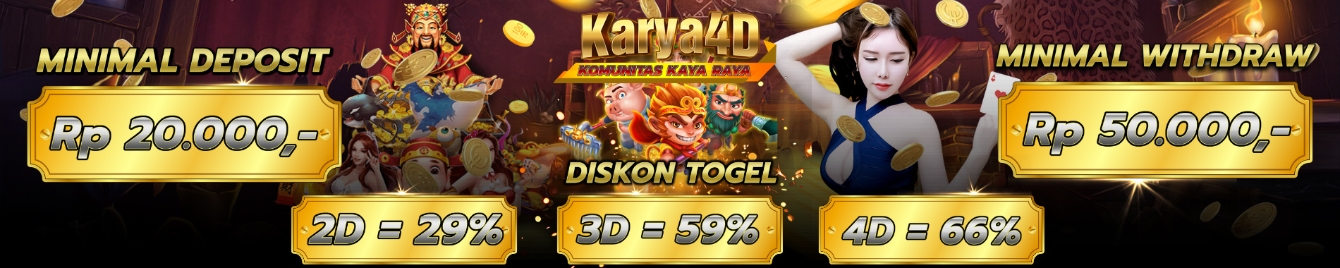 Karya4D: Diskon Togel